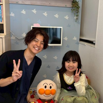 マツオカさんのお子さんと院長